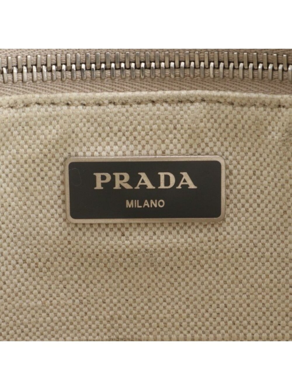 ★SOLD★ Prada Saffiano Leather Triangle Logo Tote Shoulder Rbe - Picture 8 of 8